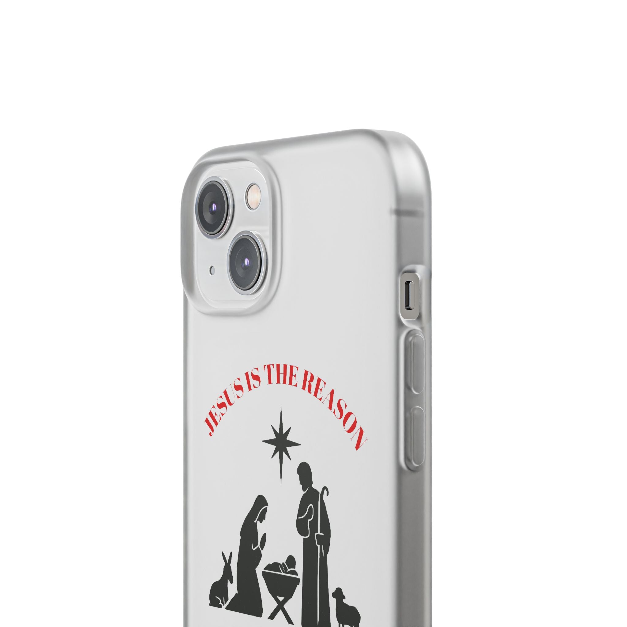 Nativity Phone Case — Minimal Christmas Manger Design