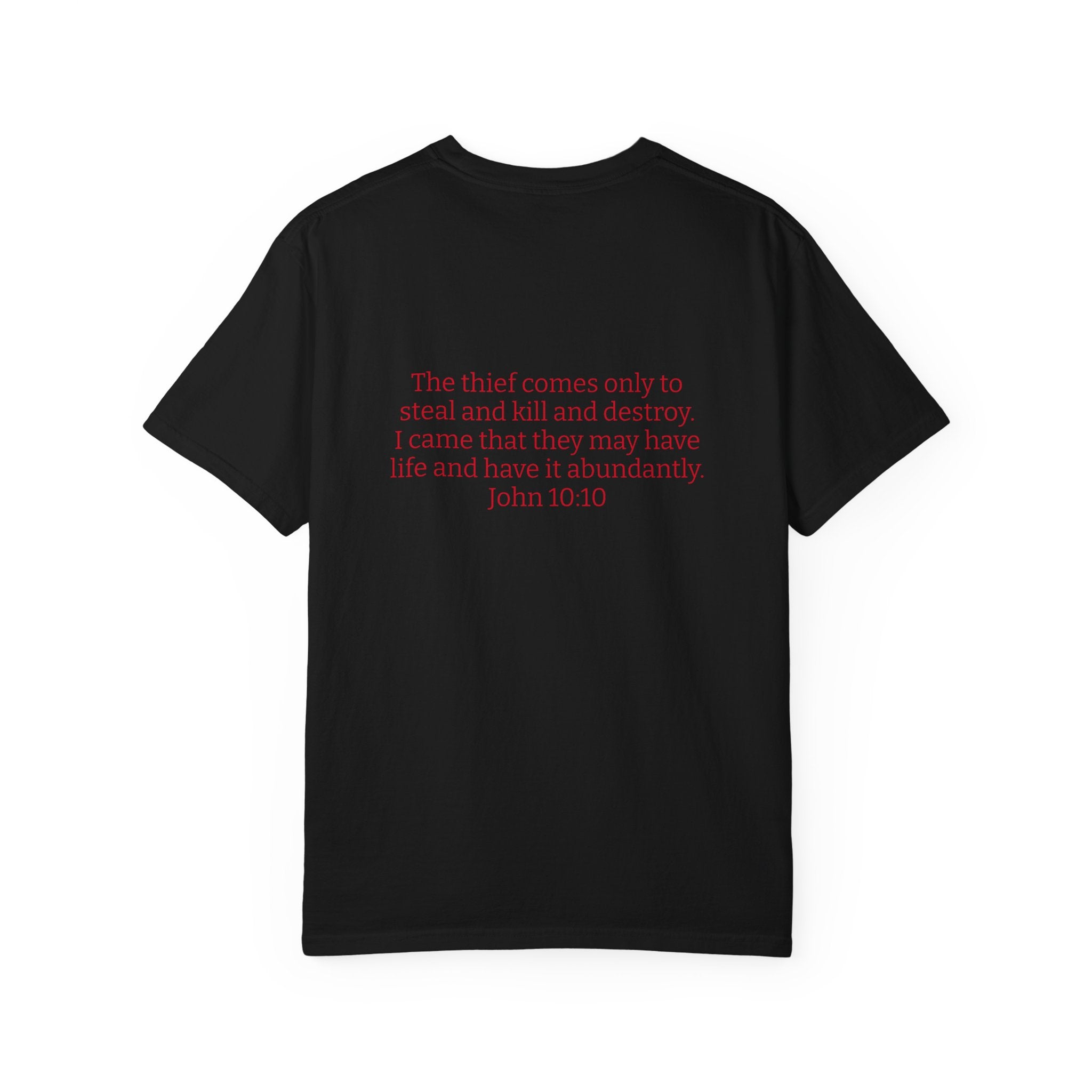 "THE DEVIL IS A LIAR"  Unisex Garment-Dyed T-Shirt