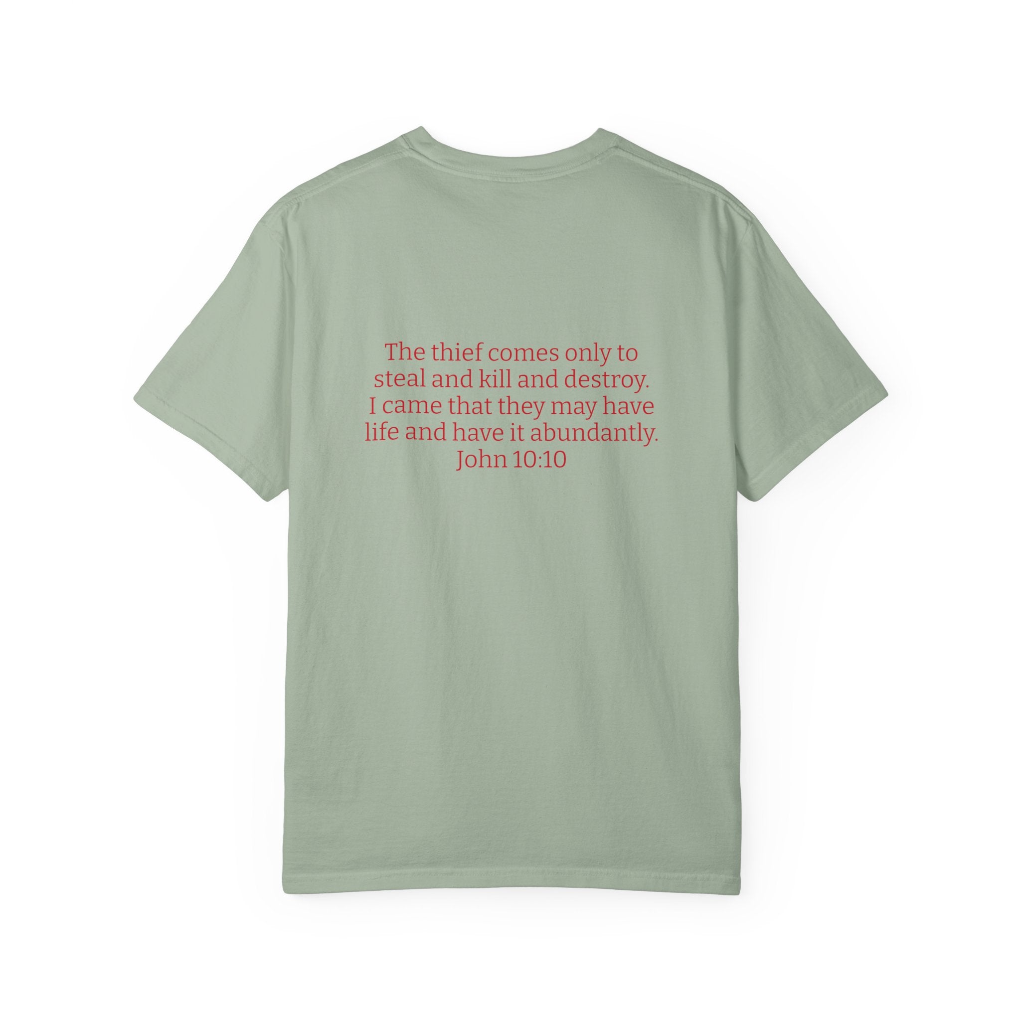 "THE DEVIL IS A LIAR"  Unisex Garment-Dyed T-Shirt