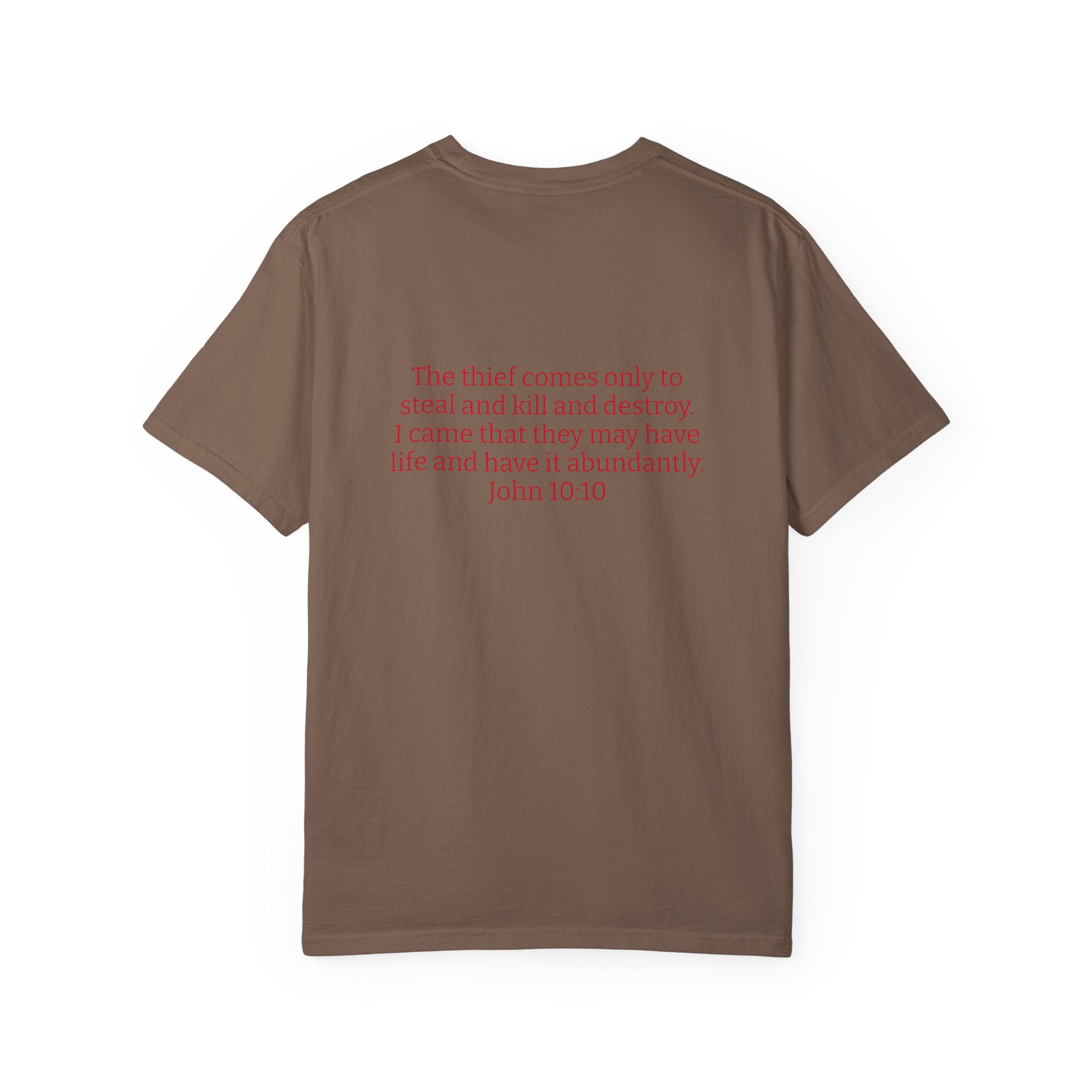 "THE DEVIL IS A LIAR"  Unisex Garment-Dyed T-Shirt