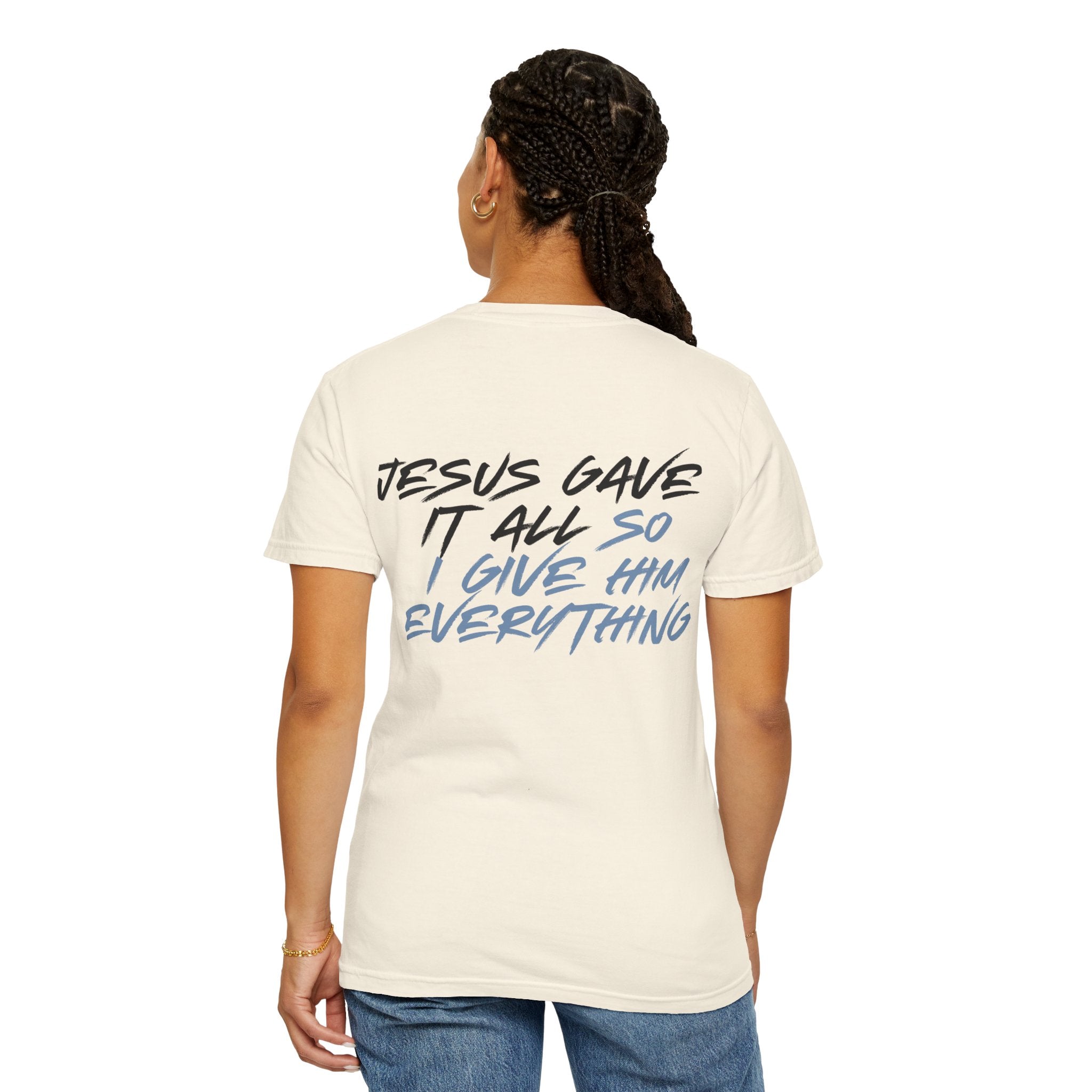 "ALL OR NOTHING" Unisex Garment-Dyed T-Shirt