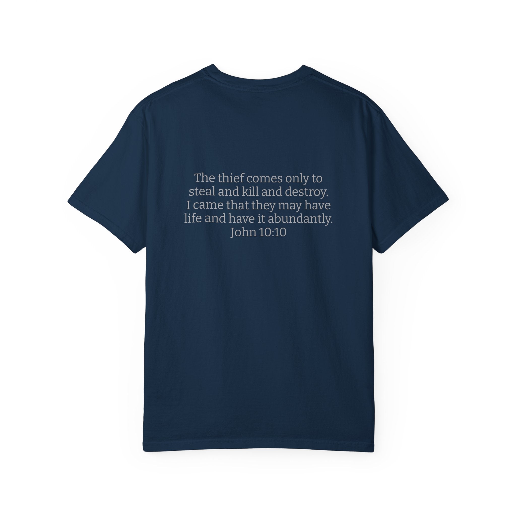 "THE DEVIL IS A LIAR"  Unisex Garment-Dyed T-Shirt