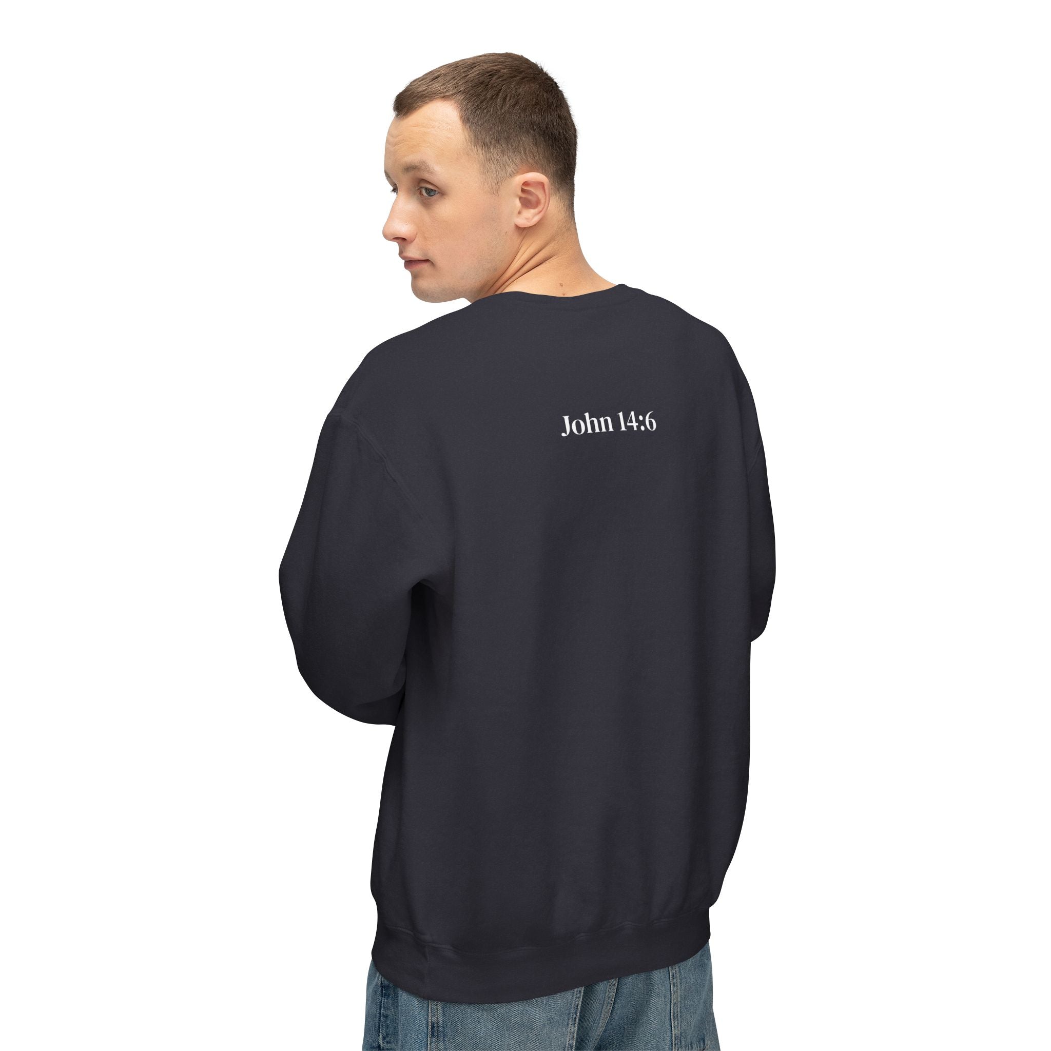 "The Way, Truth, And Life" Lightweight Crewneck Sweatshirt