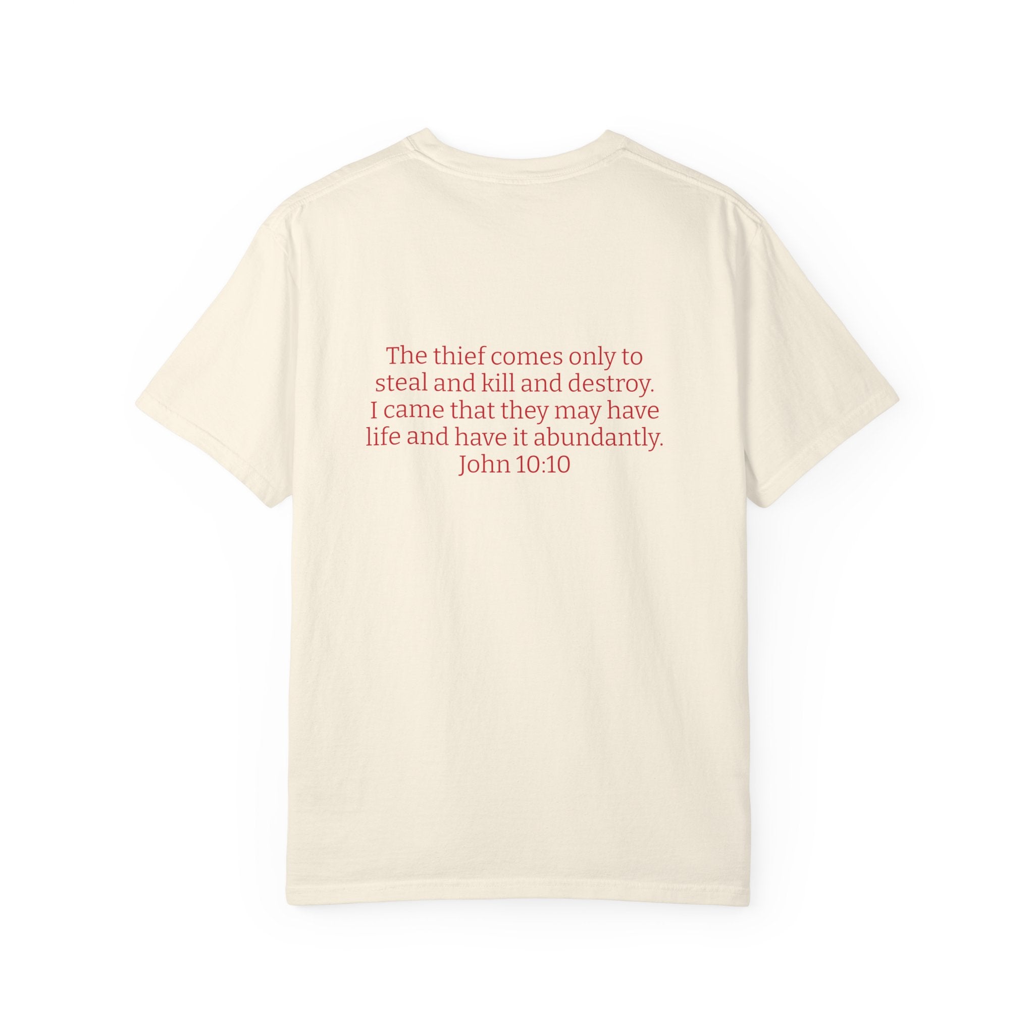 "THE DEVIL IS A LIAR"  Unisex Garment-Dyed T-Shirt