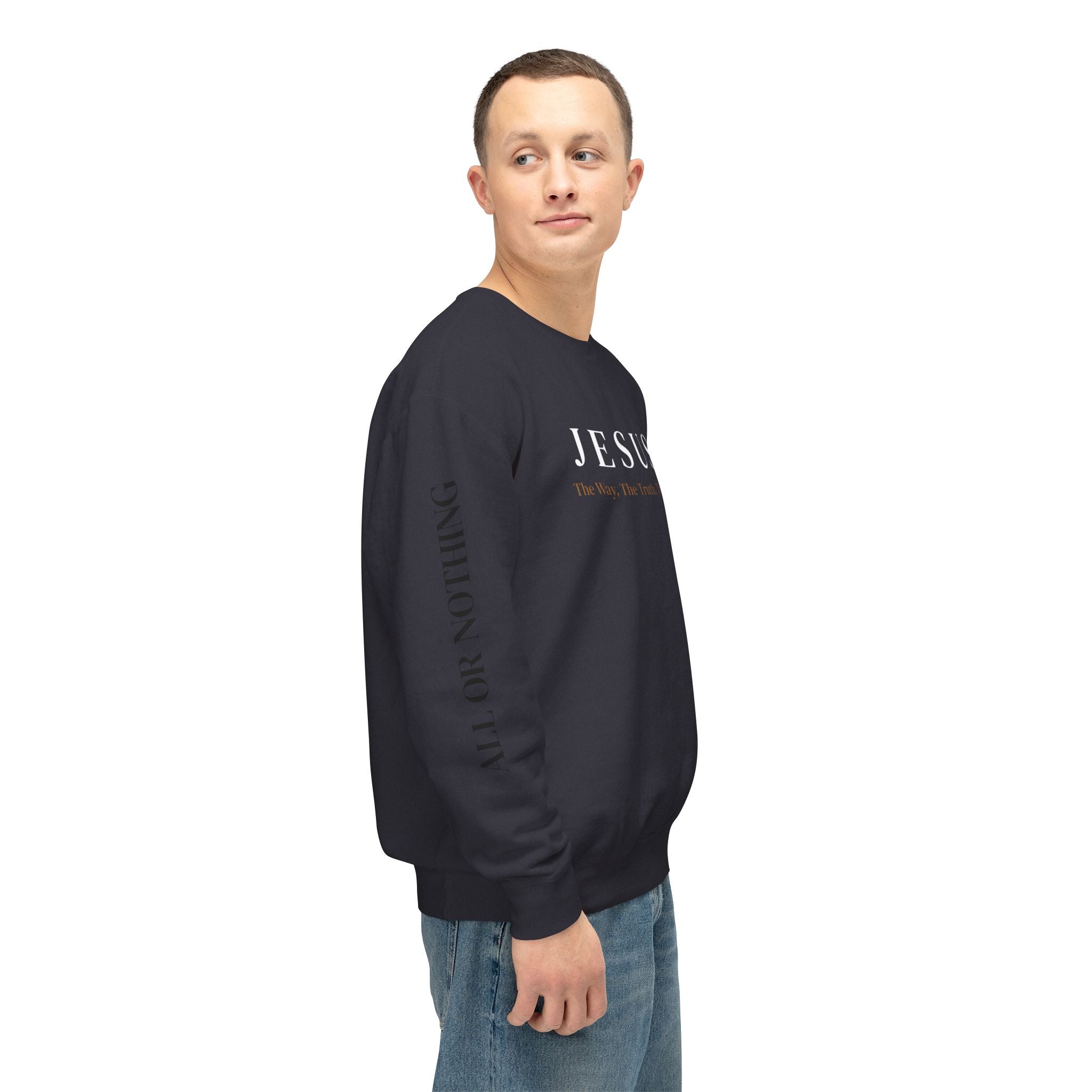 "The Way, Truth, And Life" Lightweight Crewneck Sweatshirt