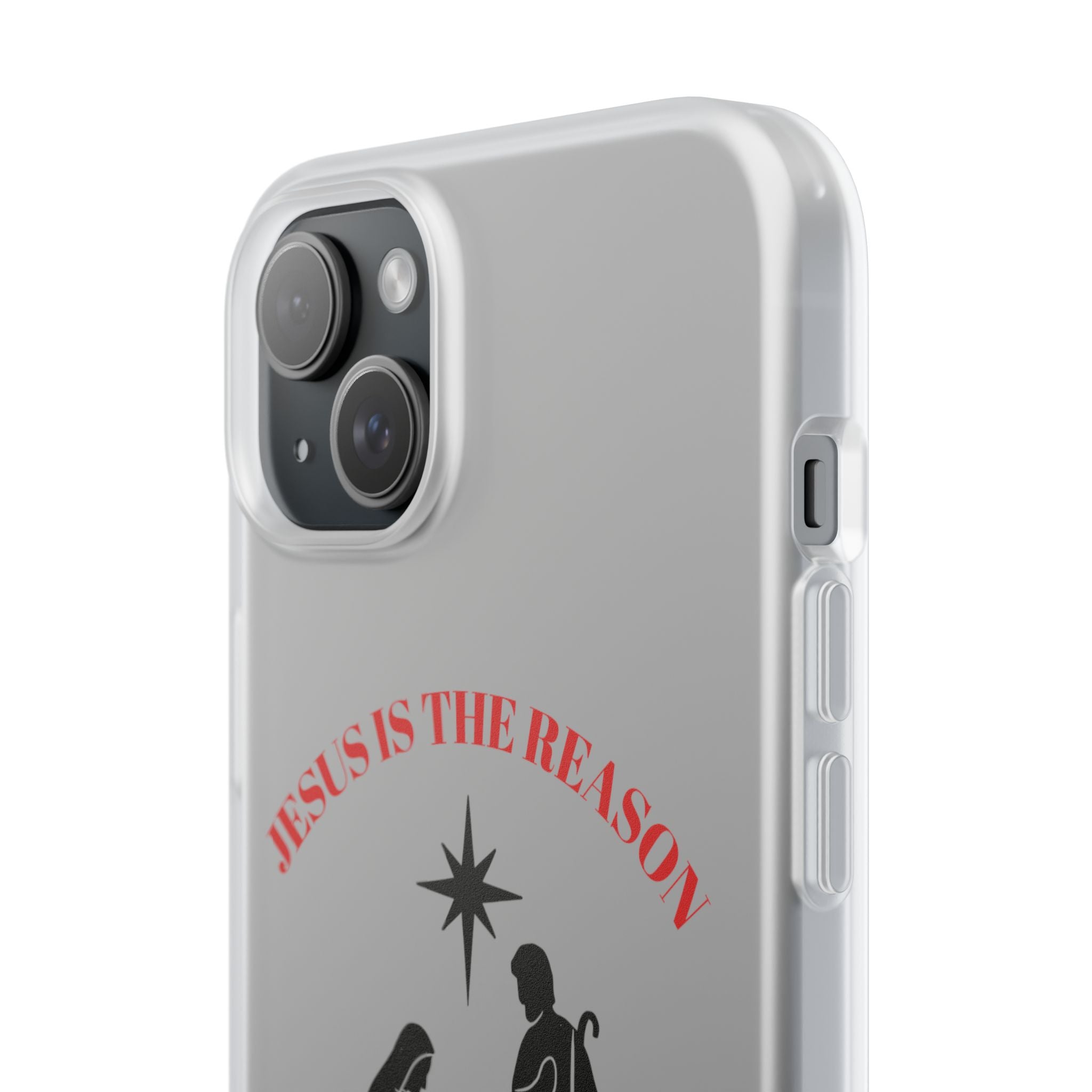 Nativity Phone Case — Minimal Christmas Manger Design