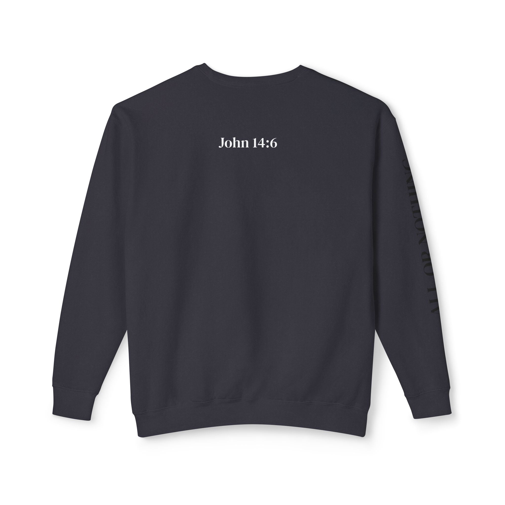 "The Way, Truth, And Life" Lightweight Crewneck Sweatshirt