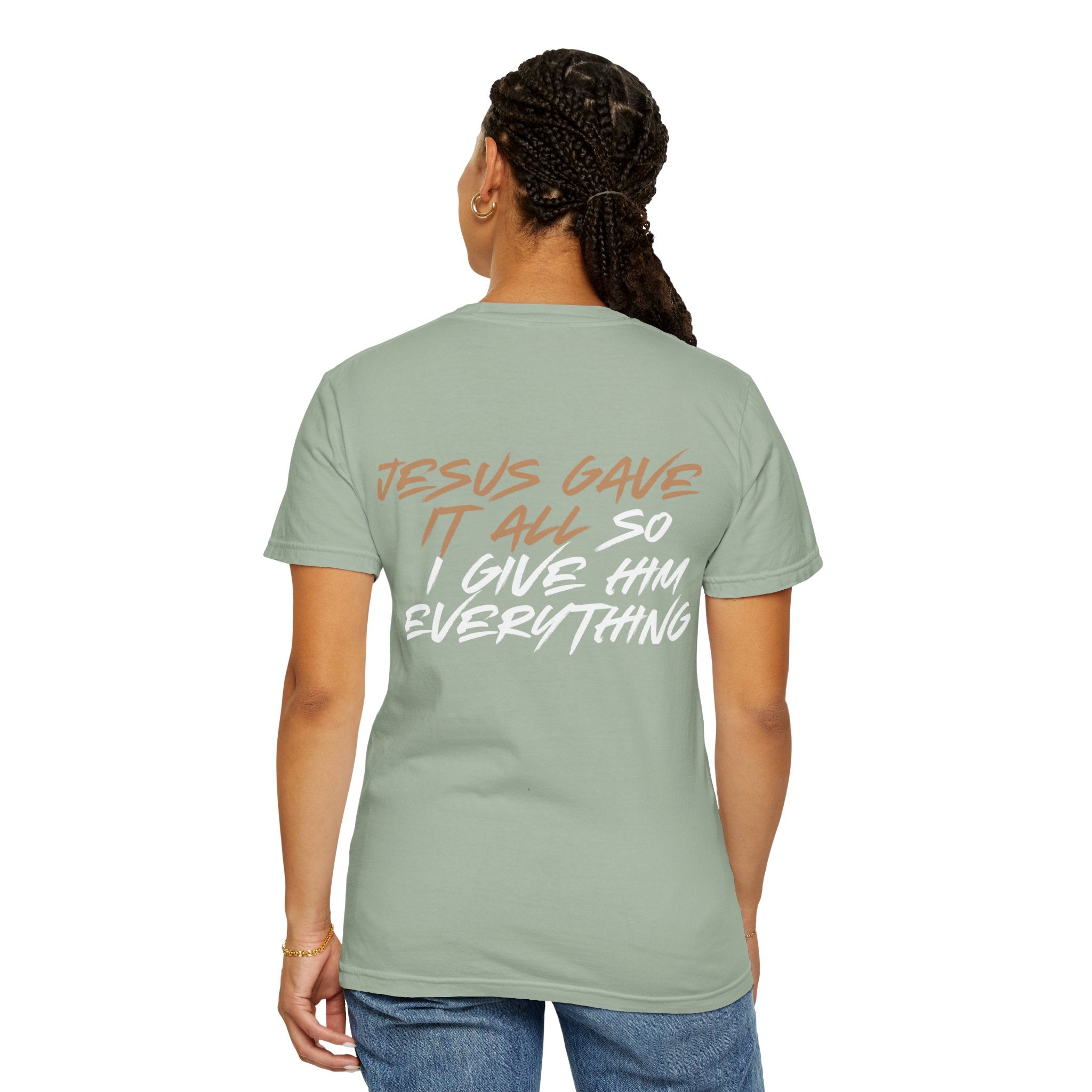 "ALL OR NOTHING" Unisex Garment-Dyed T-Shirt
