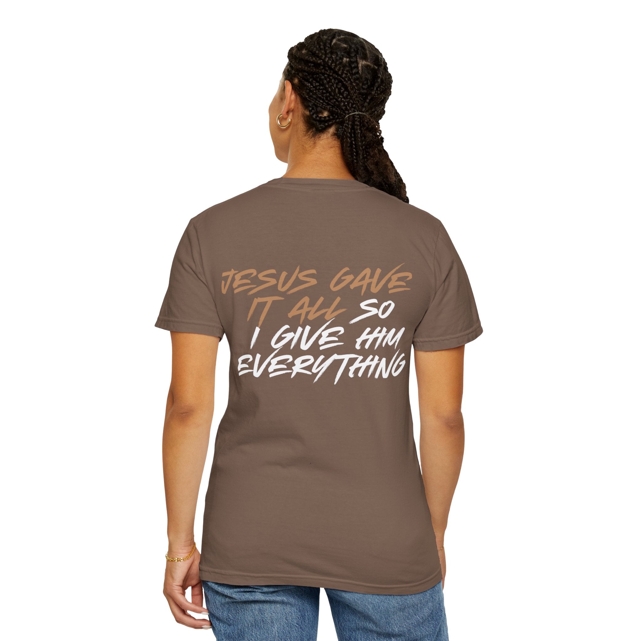 "ALL OR NOTHING" Unisex Garment-Dyed T-Shirt