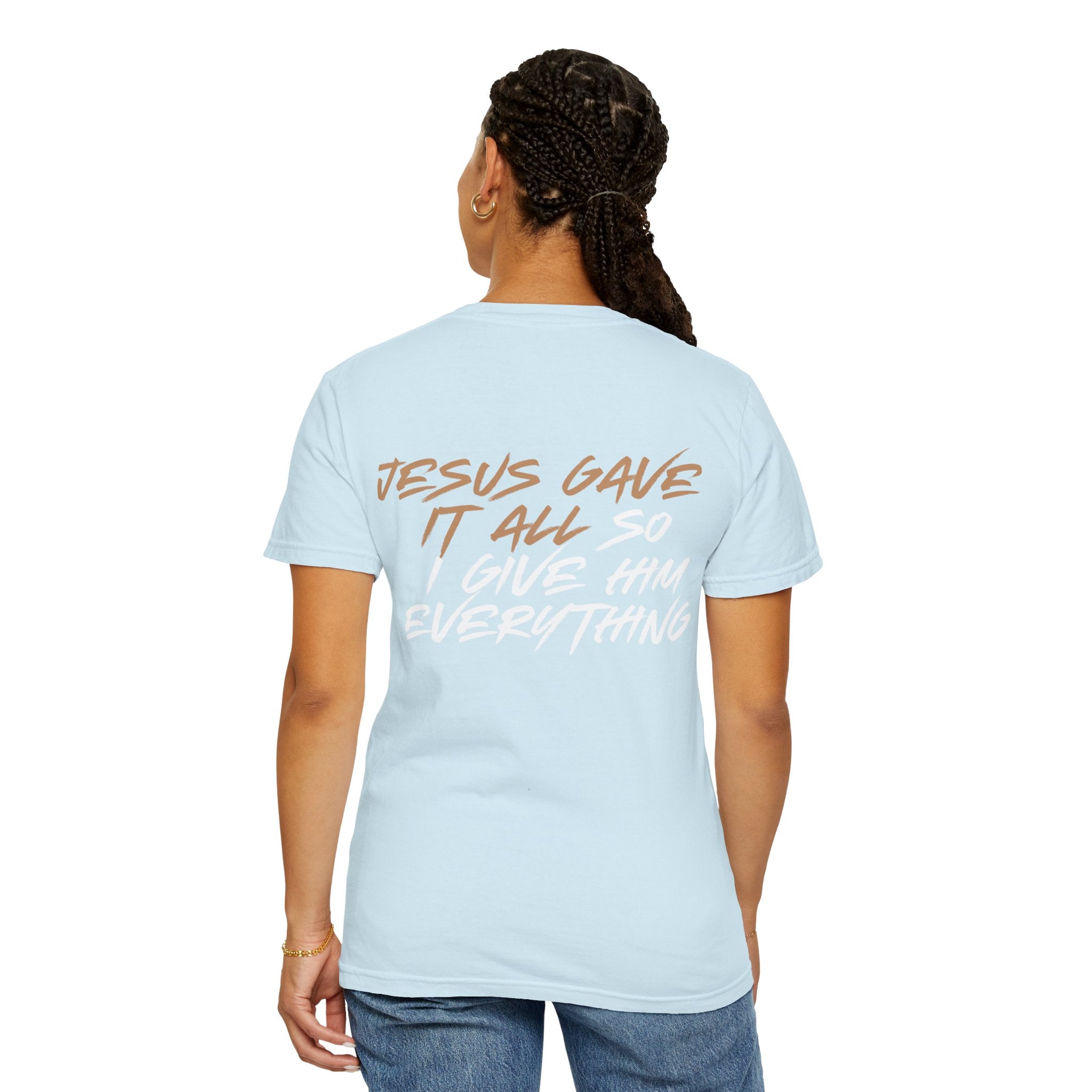 "ALL OR NOTHING" Unisex Garment-Dyed T-Shirt