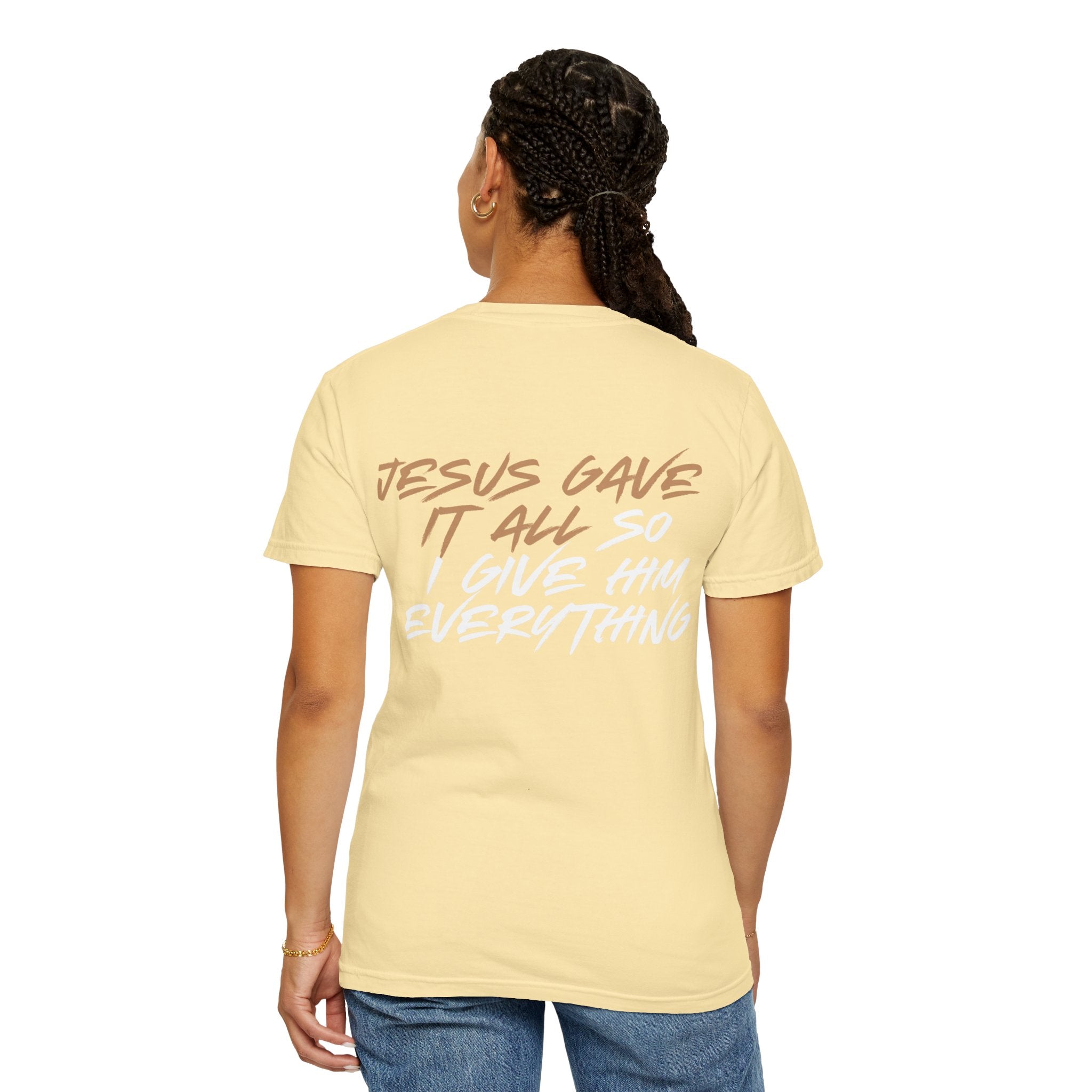 "ALL OR NOTHING" Unisex Garment-Dyed T-Shirt